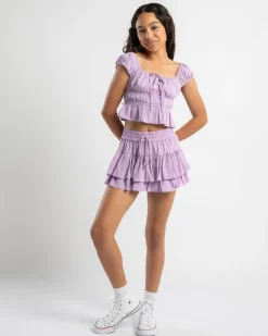 Girls' Lulu Crop Top