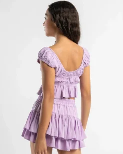 Girls' Lulu Crop Top