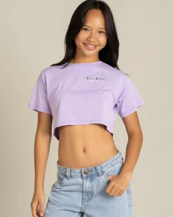 Girls' Mixing Vibes Crop T-Shirt