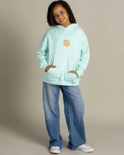 Girl's Neon Isles Surfer Hoodie