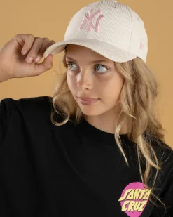 Girls' New York Yankees Cord Cap