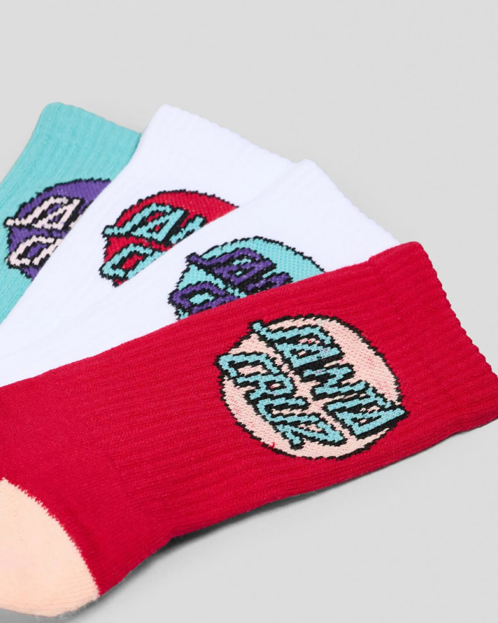 Girls' Other Dot Crew Socks 4 Pack