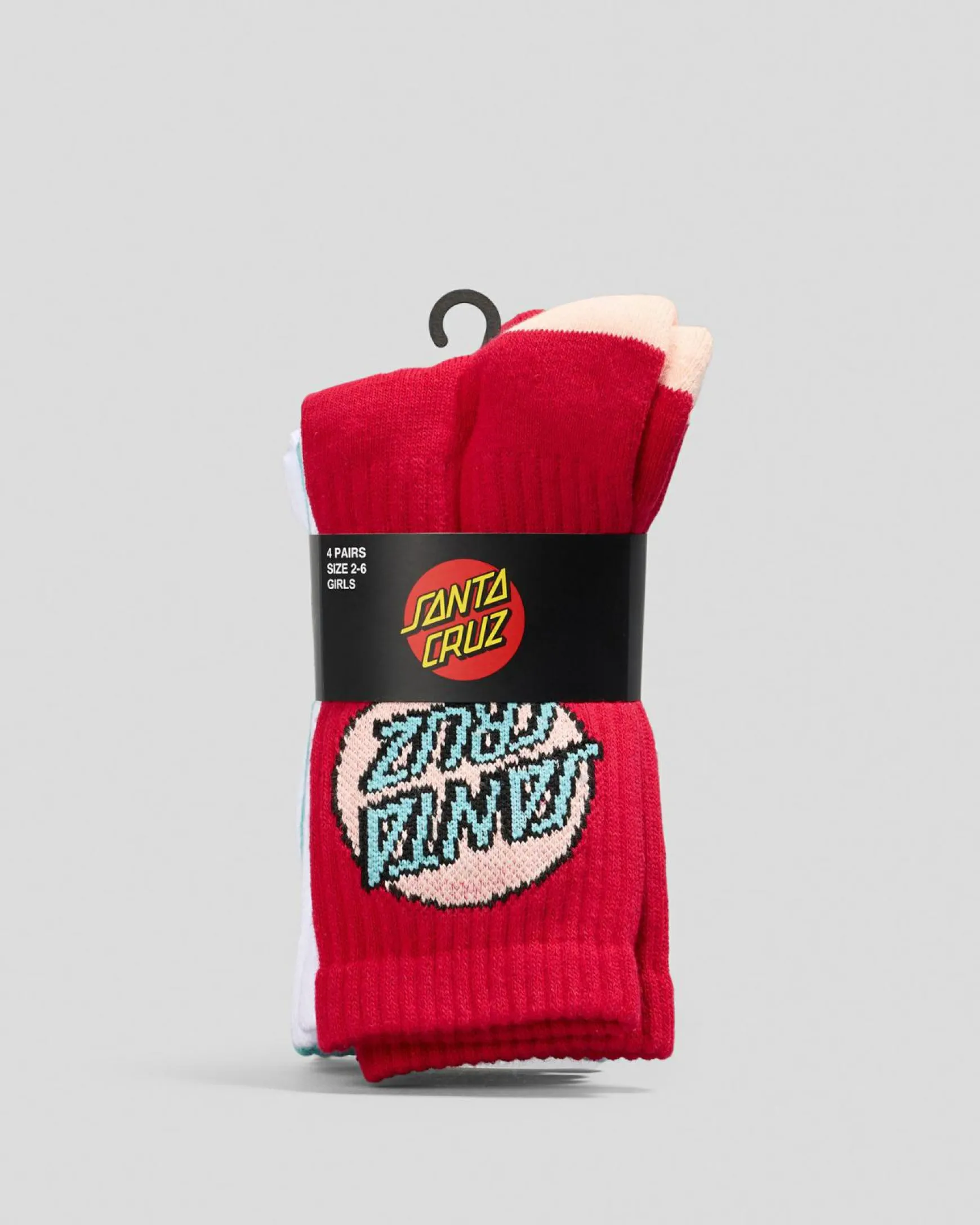 Girls' Other Dot Crew Socks 4 Pack