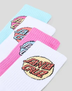 Girls' Other Dot Crew Sock
