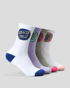 Girl's Other Dot Crew Sock Pack