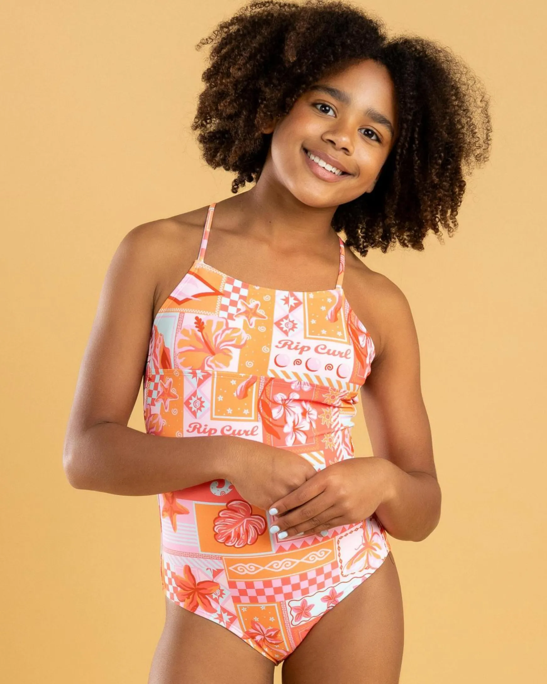 Girls' Paradise Club One Piece Swimsuit