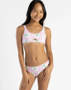 Girls' Party Waves Bralette Bikini Set