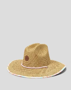 Girls' Pina to My Colada Panama Hat