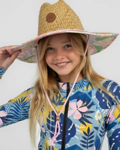 Girls' Pina to My Colada Panama Hat