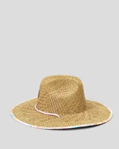 Girls' Pina to My Colada Panama Hat