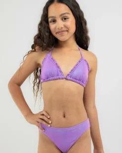 Girls' Princess Triangle Bikini Set