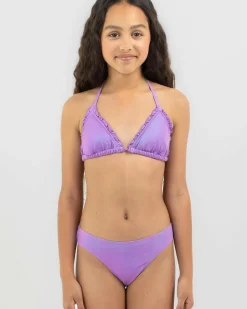 Girls' Princess Triangle Bikini Set