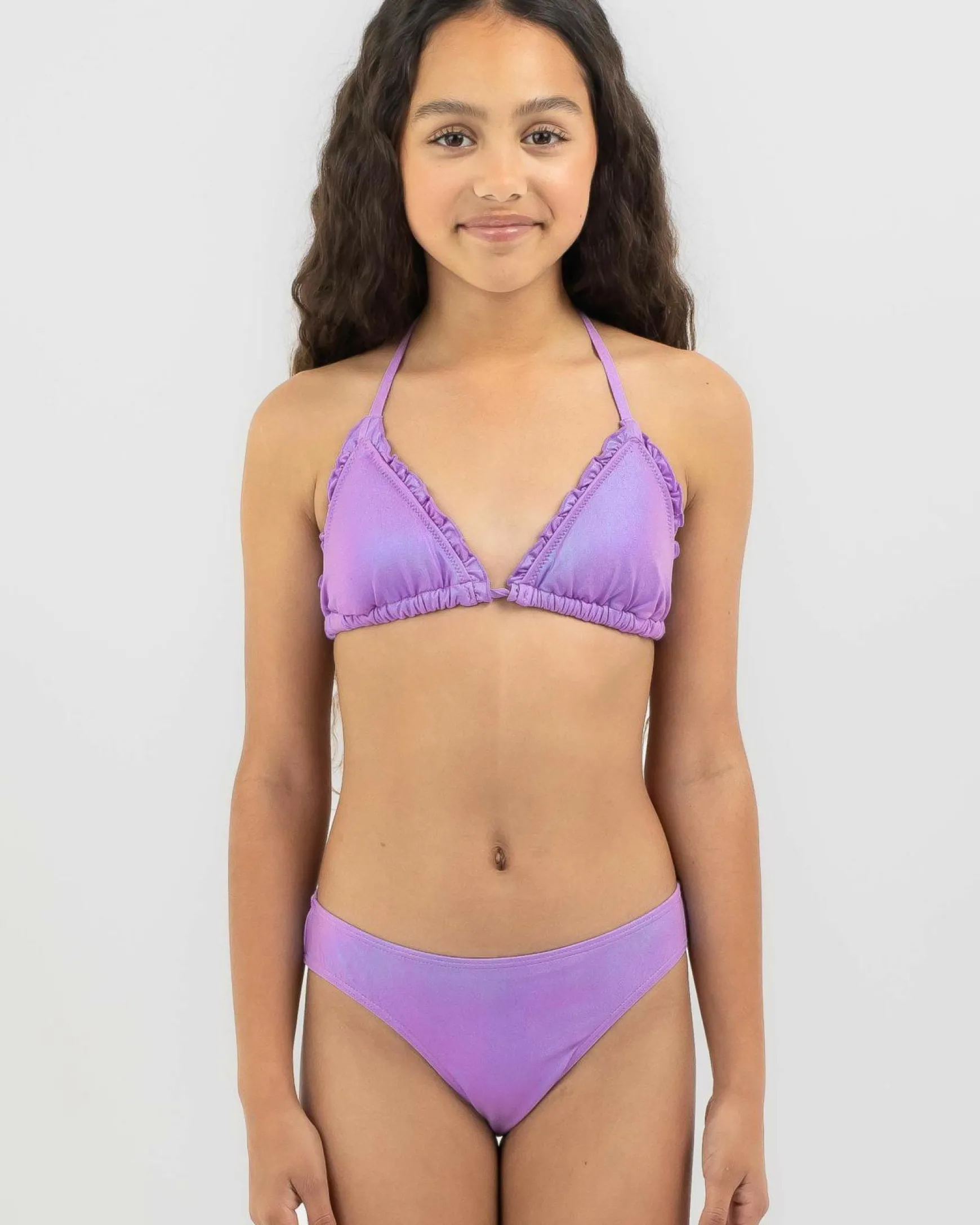 Girls' Princess Triangle Bikini Set