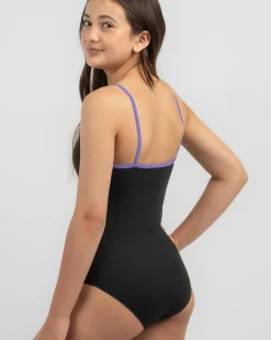 Girls' Rays One Piece Swimsuit
