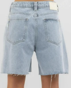 Girls' Ryder Mid Denim Shorts
