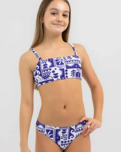 Girls' Salerno Bandeau Bikini Set