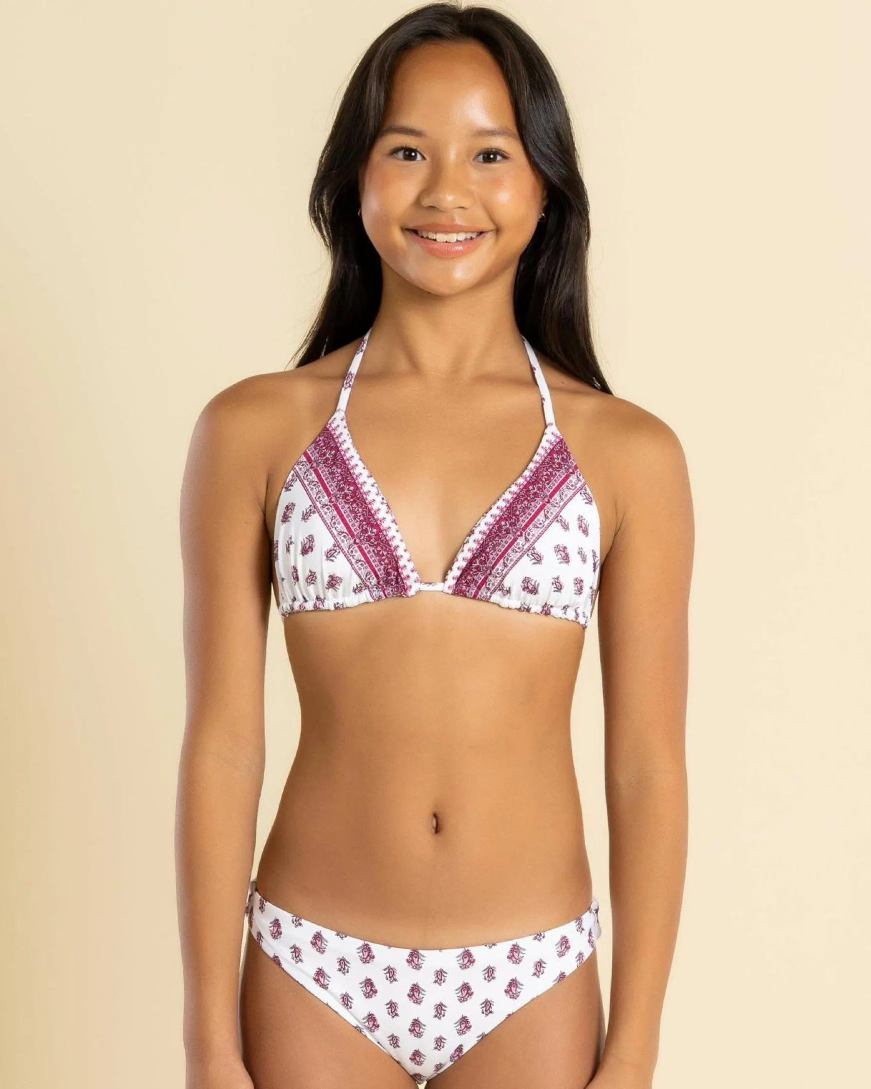 Girls' Sapphira Reversible Triangle Bikini Set