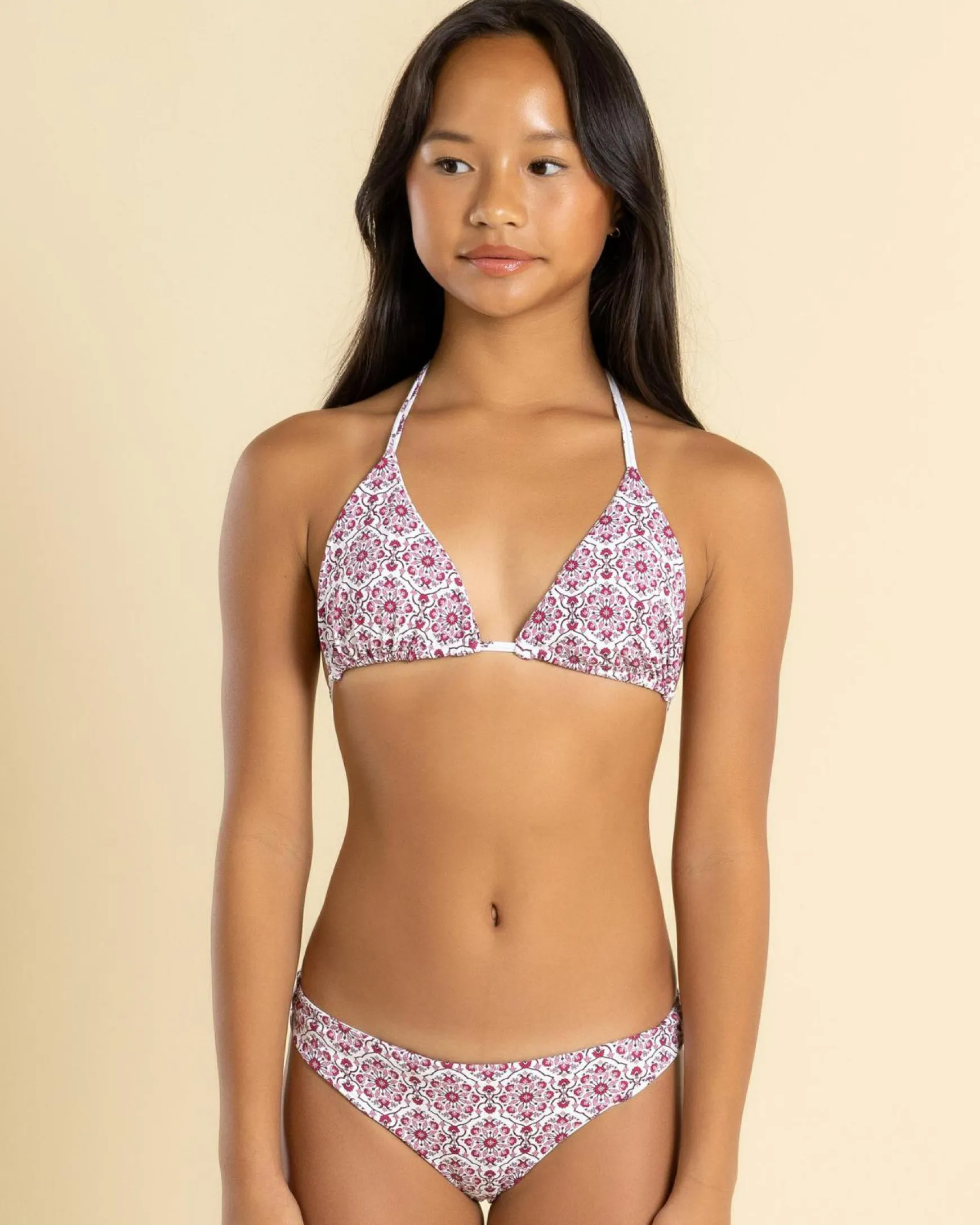 Girls' Sapphira Reversible Triangle Bikini Set