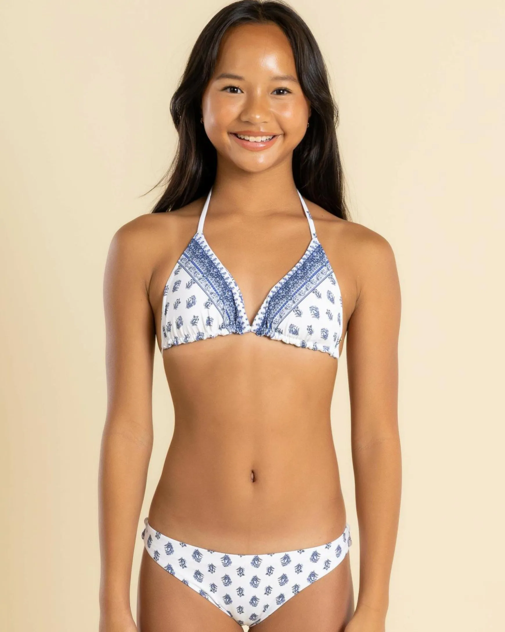 Girls' Sapphira Reversible Triangle Bikini Set