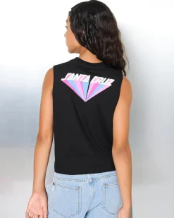 Girls' SC Delta Strip Chest Muscle Tank Top