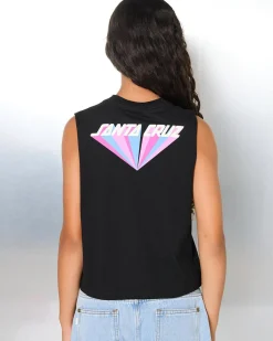 Girls' SC Delta Strip Chest Muscle Tank Top