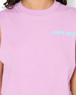 Girls' SC Delta Strip Chest Muscle Tank Top