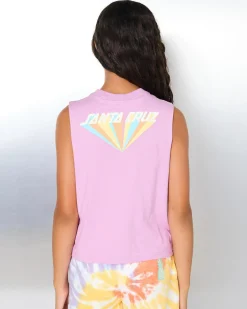 Girls' SC Delta Strip Chest Muscle Tank Top