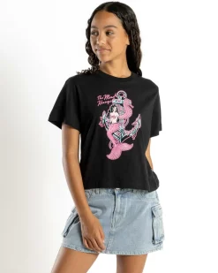 Girls' Seahorse Anchor Boxy T-Shirt