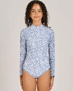 Girls' Search Long Sleeve Surfsuit