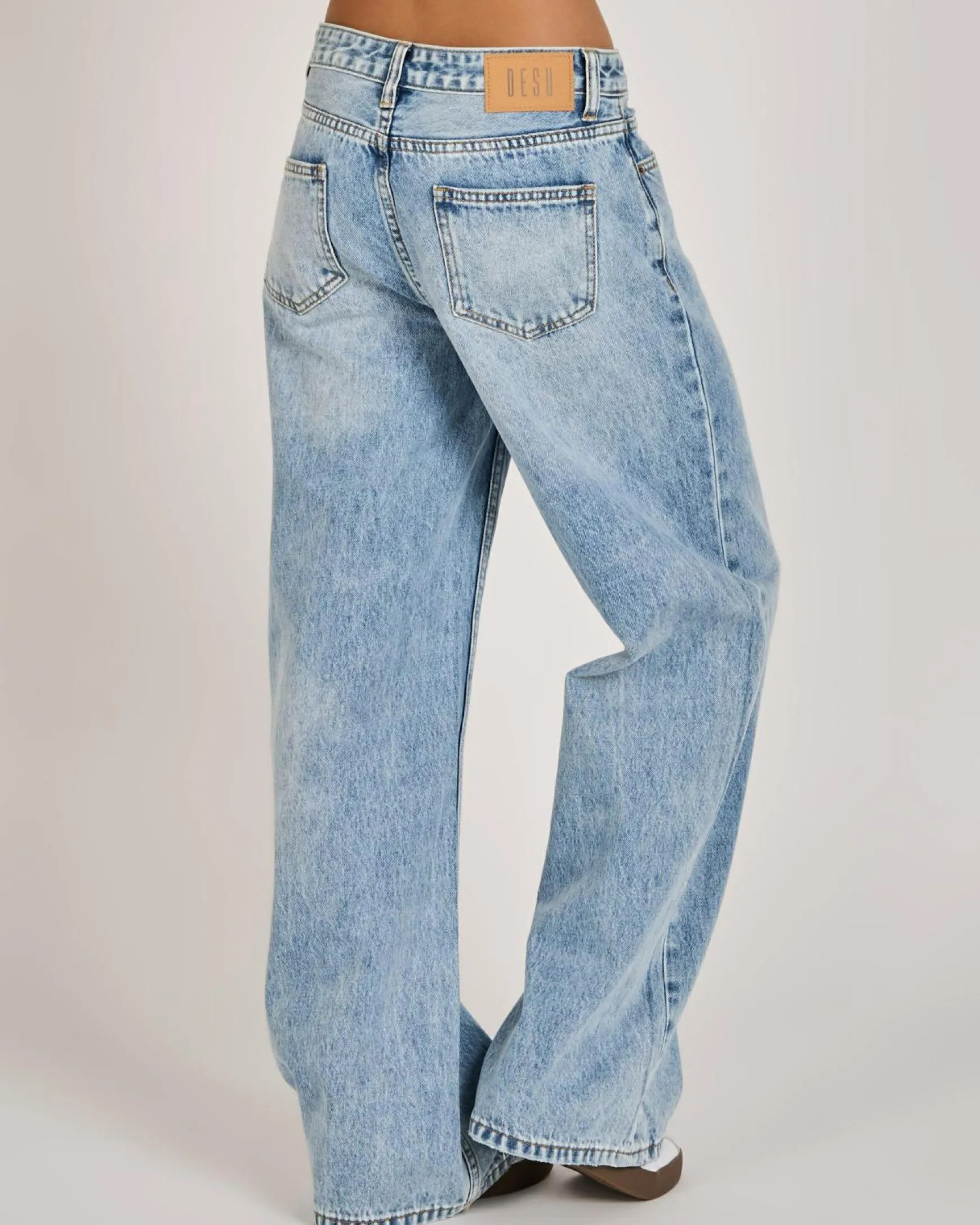 Girls' Soho Wide Leg Jeans