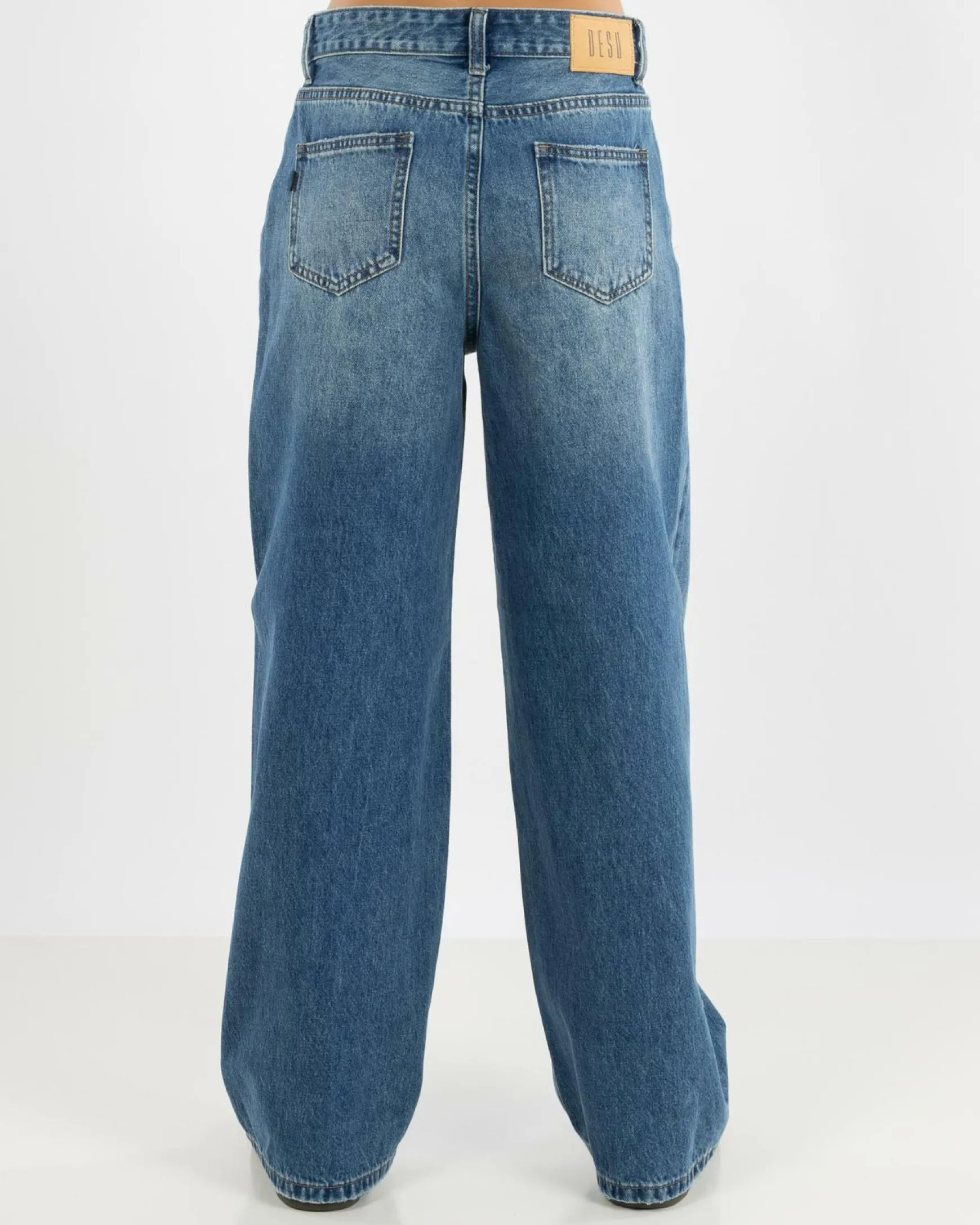 Girls' Soho Wide Leg Jeans