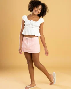 Girls' Solene Denim Skort