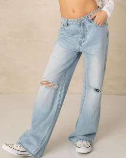 Girls' Stones Straight Leg Jeans