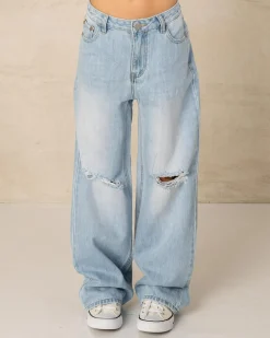 Girls' Stones Straight Leg Jeans
