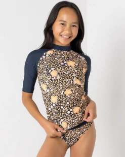 Girls' Summer Sol Short Sleeve Rash Vest