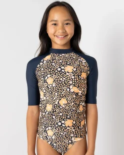 Girls' Summer Sol Short Sleeve Rash Vest