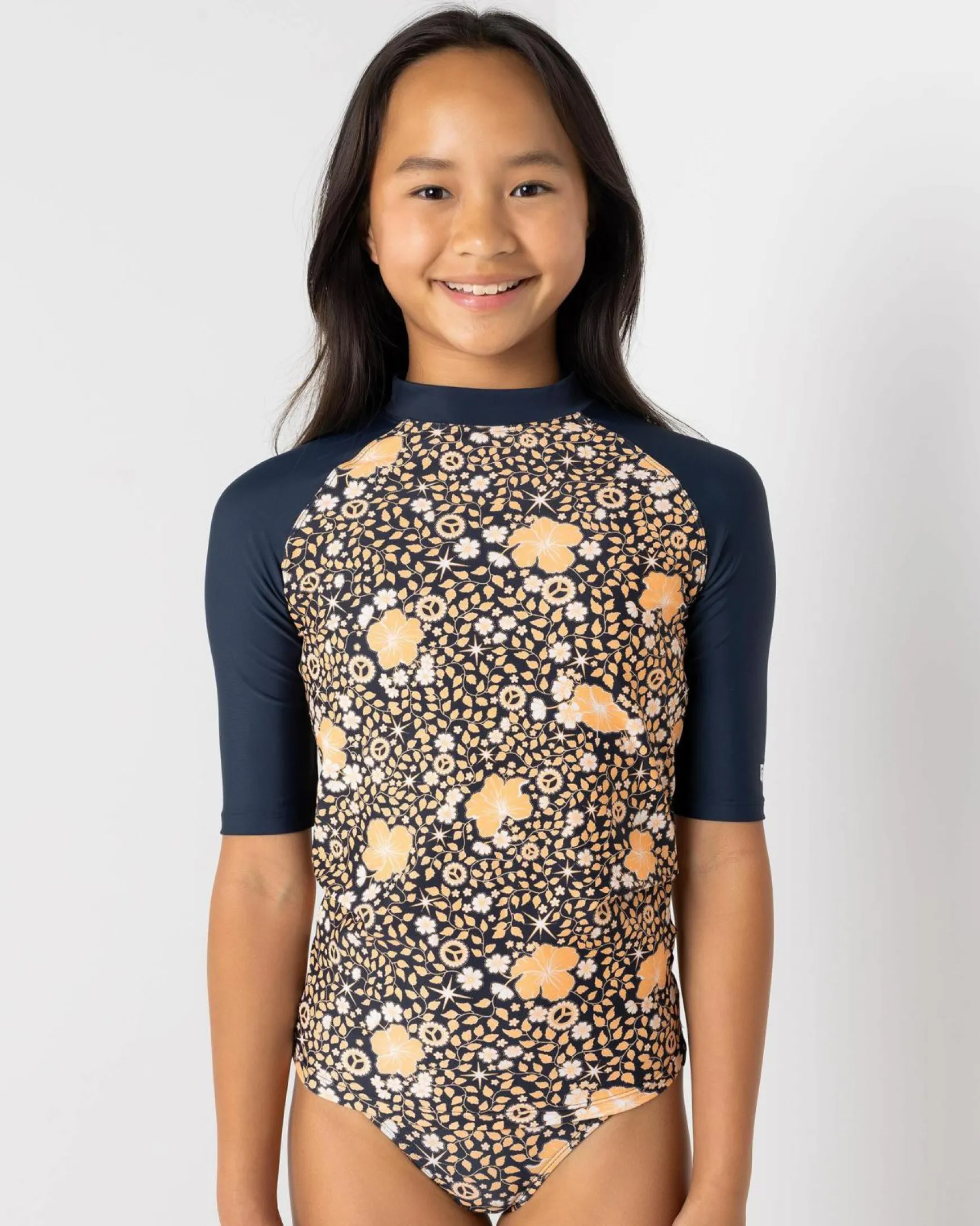 Girls' Summer Sol Short Sleeve Rash Vest