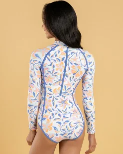 Girls' Sunset Skies Long Sleeve Surfsuit