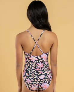 Girls' Sunset Skies One Piece Swimsuit