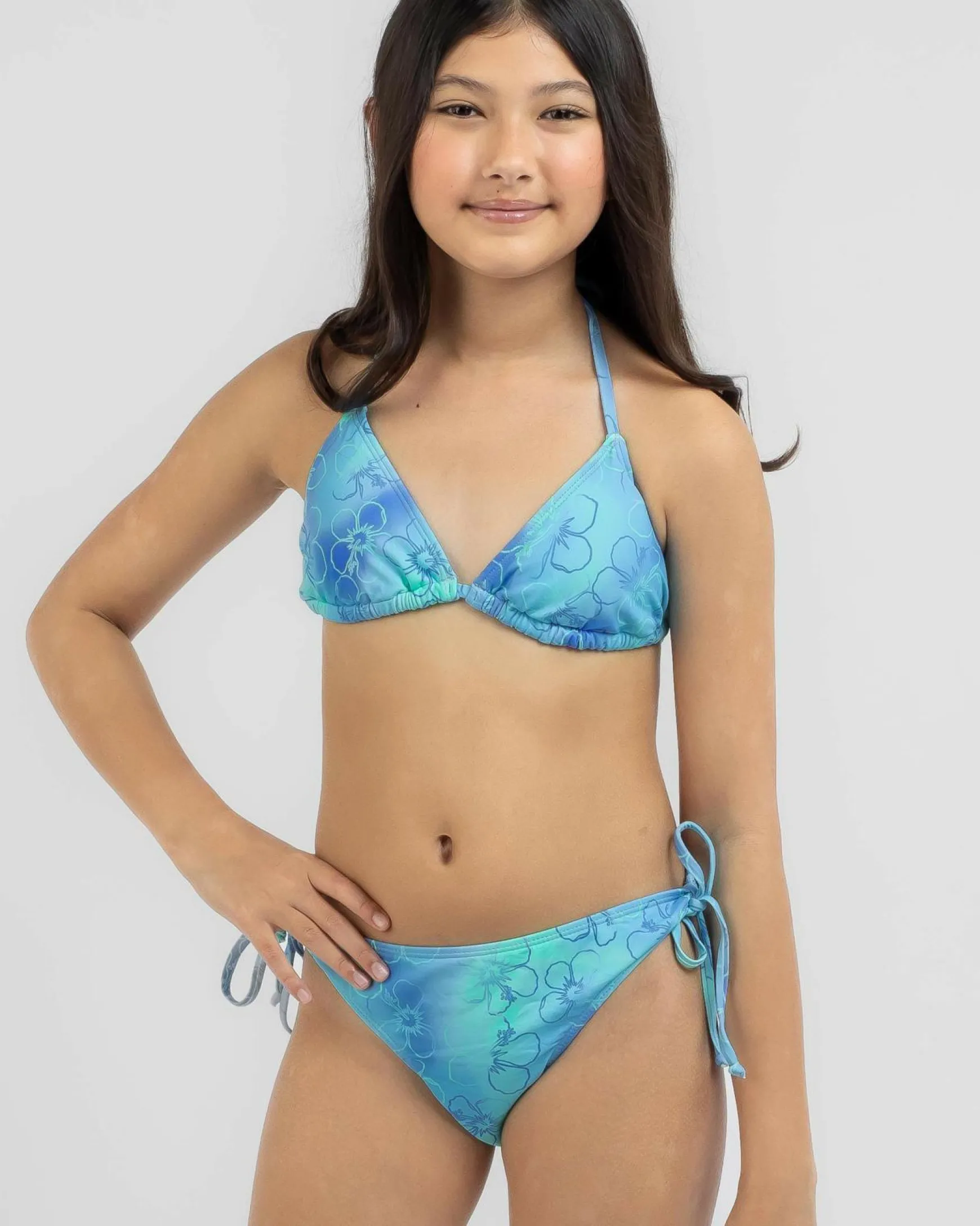 Girls' Sunshine Triangle Bikini Set