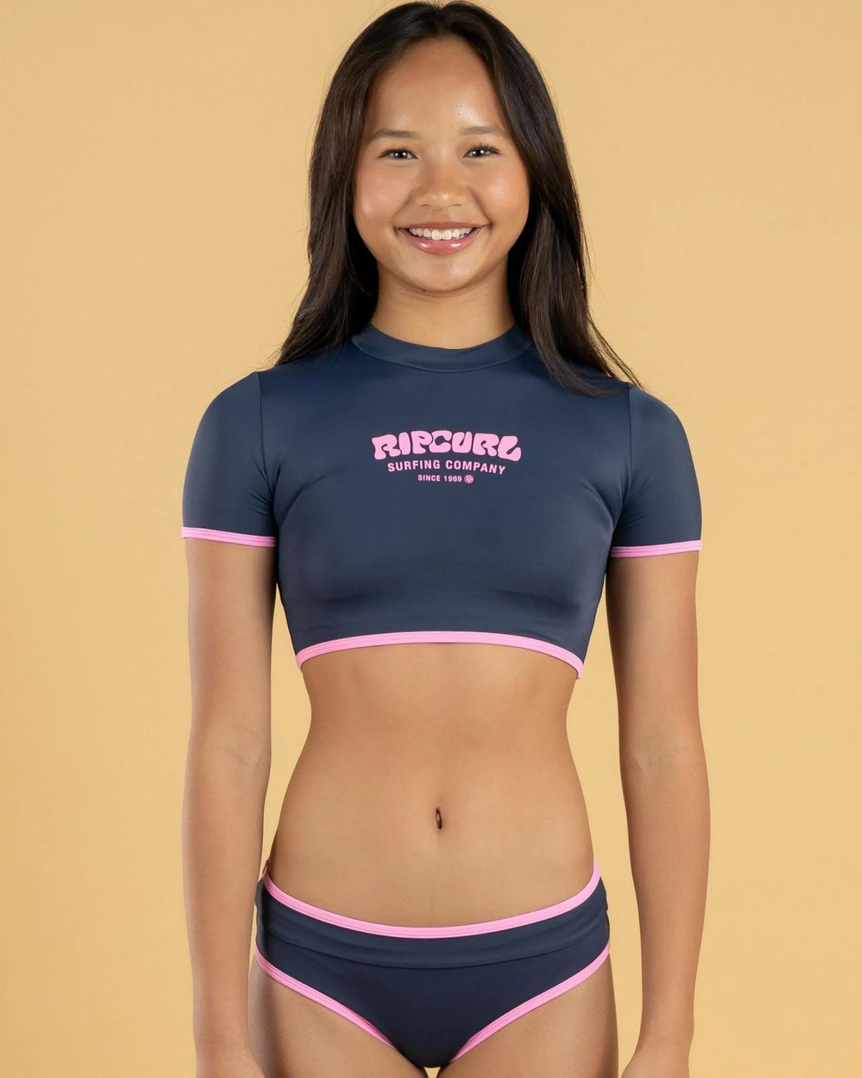Girls' Surf Puff Bikini Set