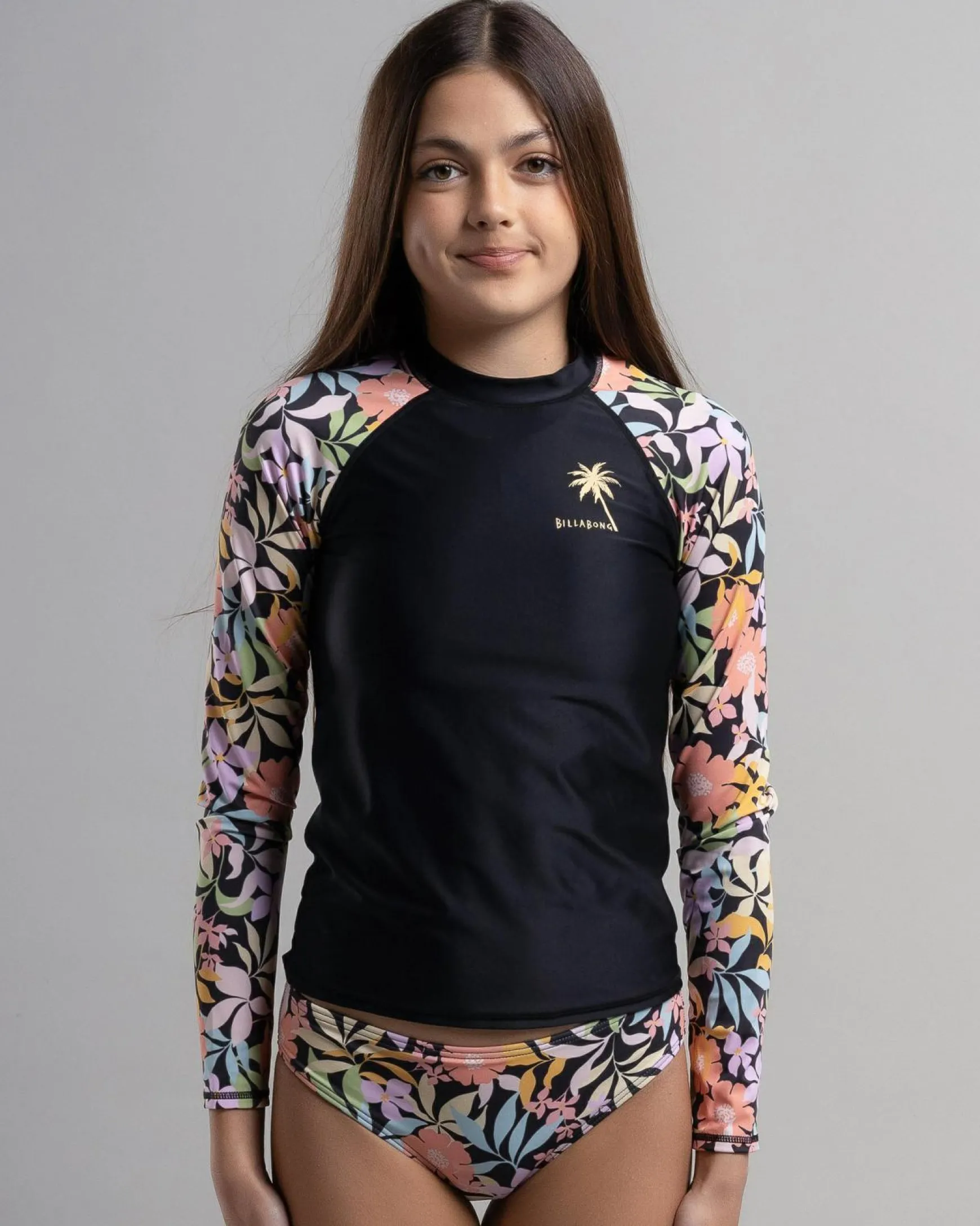 Girls' Sweet Talkin Long Sleeve Rash Vest Set