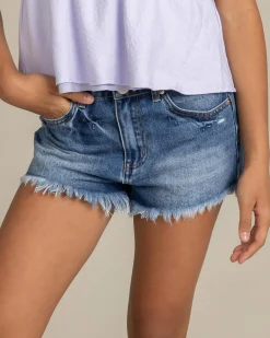 Girls' Texas Denim Shorts