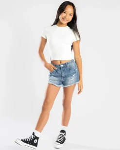 Girls' Texas Denim Shorts