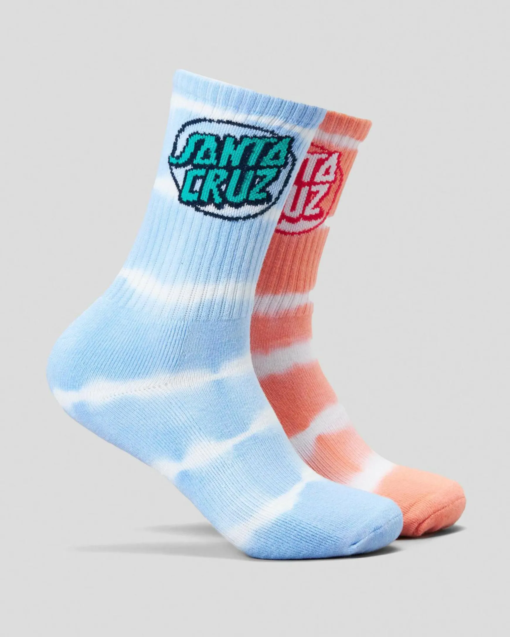 Girl's Tie Dot Crew Sock Pack