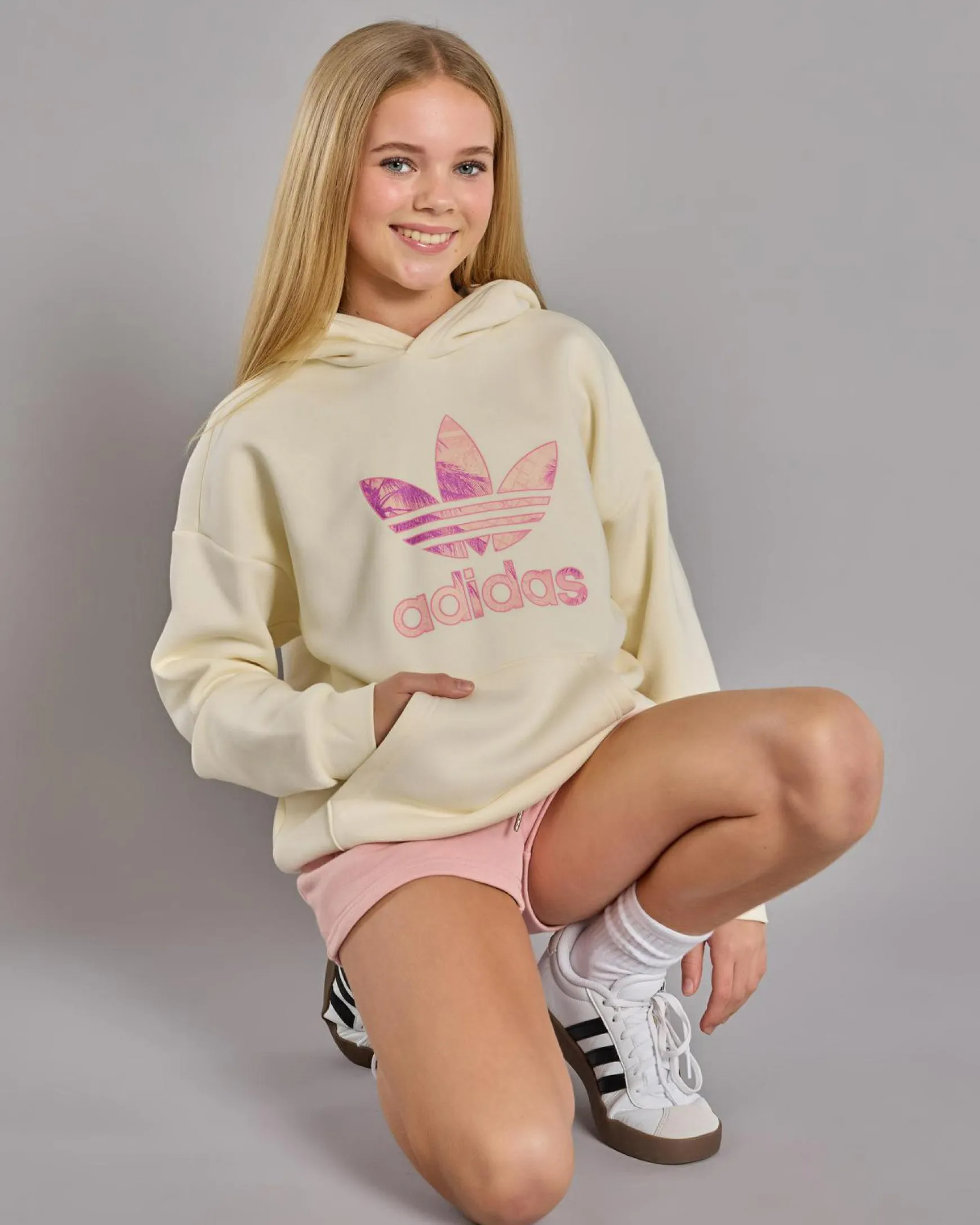 Girls' Trefoil Hoodie