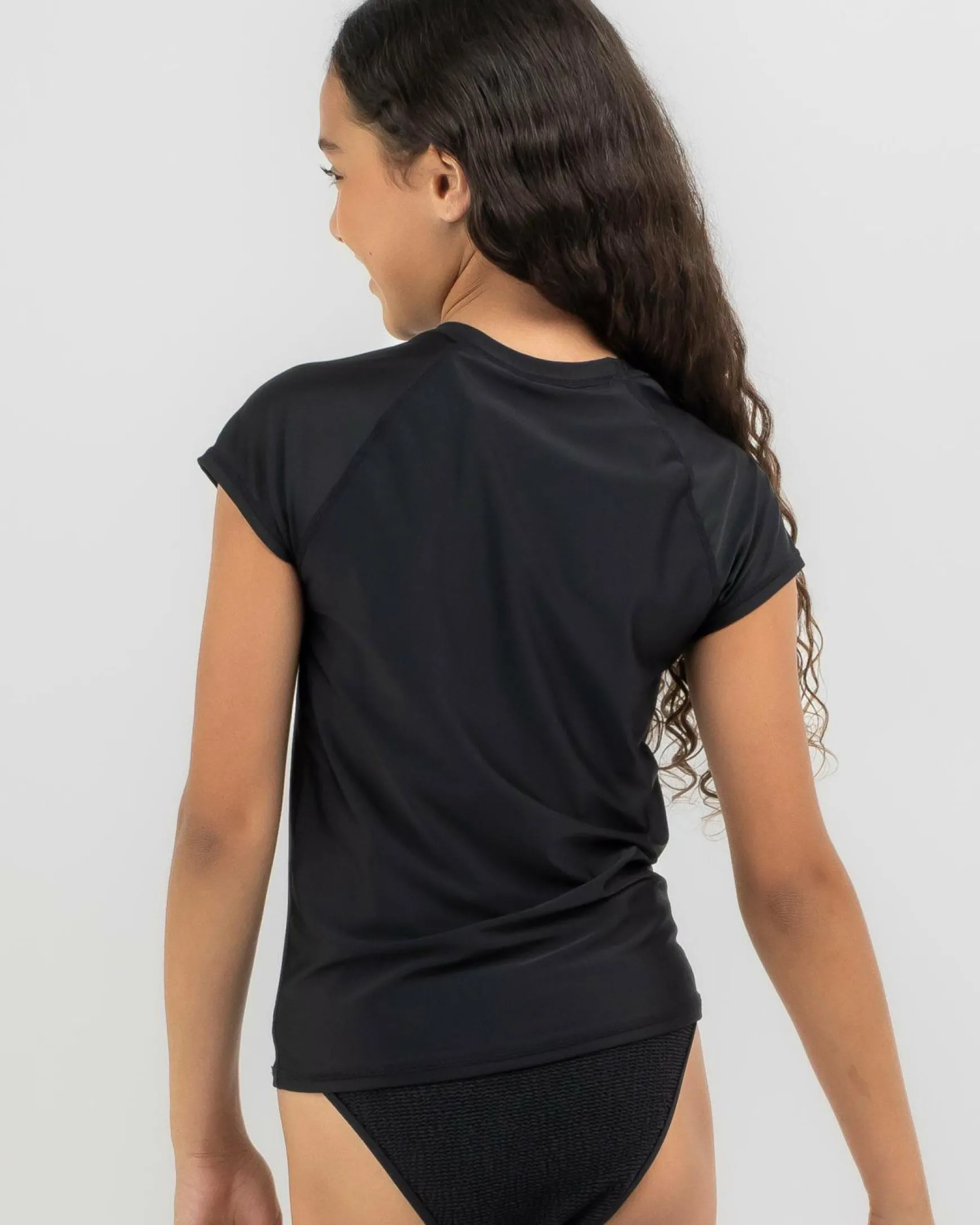 Girls' Tropical Dayz Short Sleeve Rash Vest