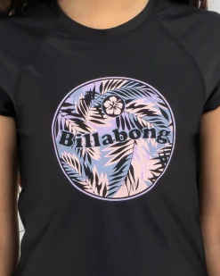 Girls' Tropical Dayz Short Sleeve Rash Vest