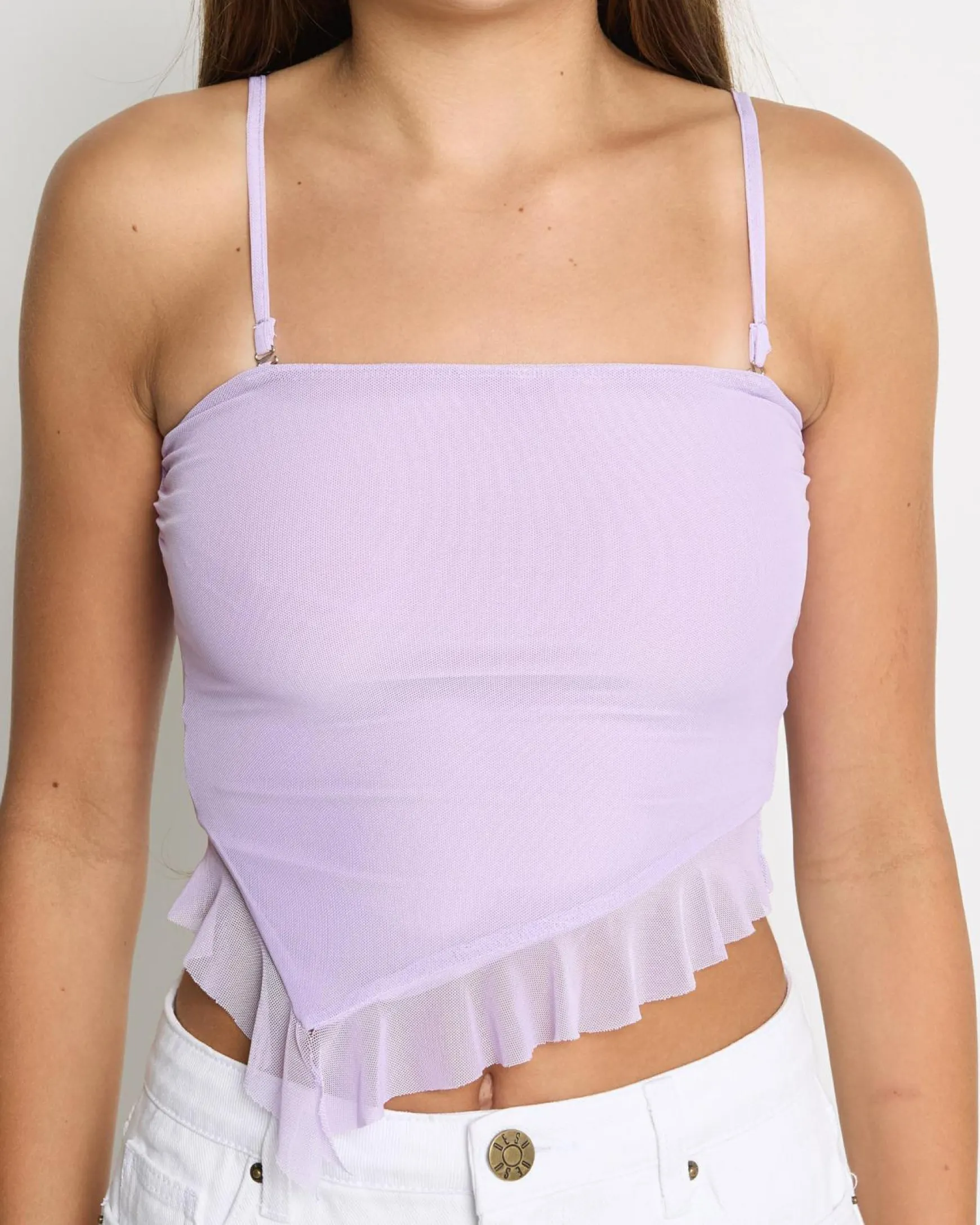 Girls' Troy Mesh Tube Top