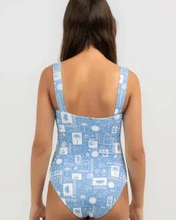 Girls' Vacay Vibe One Piece Swimsuit